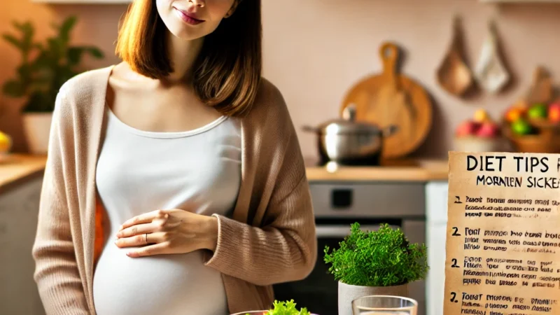 A Proper Diet for Pregnant Women with Morning Sickness