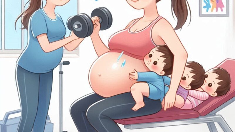 Appropriate Exercise for Pregnant Women Carrying Twins