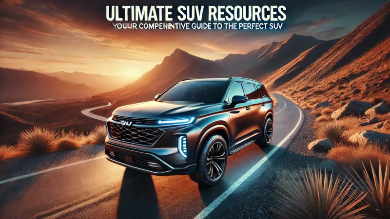 Ultimate SUV Resources: Your Comprehensive Guide to the Perfect SUV