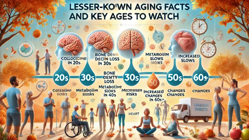 Lesser-Known Aging Facts and Key Ages to Watch