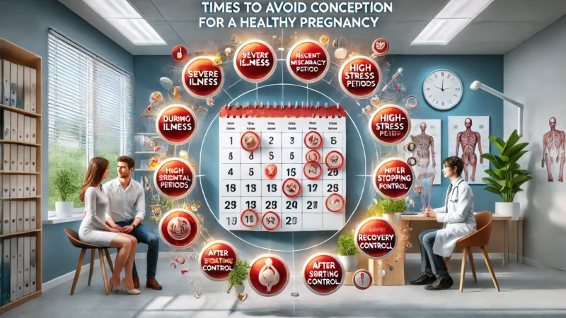 Times to Avoid Conception for a Healthy Pregnancy